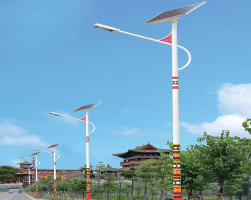 甘德民族特色路灯